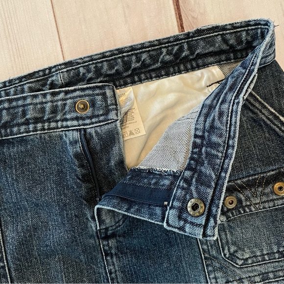 y2k Columbia XCO Denim Skirt Women’s 6 Blue Outdoor Hiking Cabin Classic Active - Picture 12 of 15